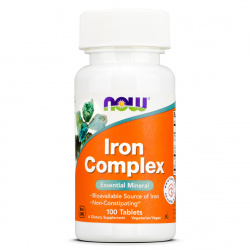 Now Foods - Iron Complex Tablets