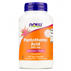 Now Foods - Pantothenic Acid 500 mg