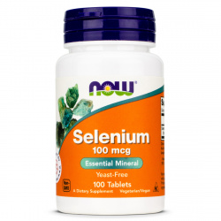 Now Foods - Selenium 100 mcg