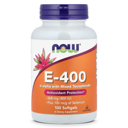 Now Foods - Vitamin E-400 With Selenium