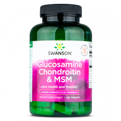 Swanson - Glucosamine Chondroitin & MSM Higher Strength