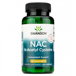 Swanson - NAC N-Acetyl Cysteine 600 mg