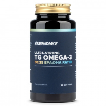 4Endurance - TG Omega 3 Triglyceride Ultra Strong  - 60 softgels
