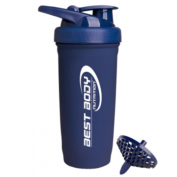 Best Body Nutrition - Stainless Steel Shaker 900 ml - Navy Blue Matt