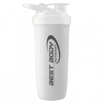 Best Body Nutrition - Stainless Steel Shaker 900 ml - White Matt