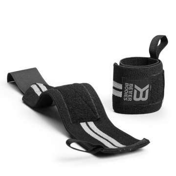 Better Bodies - Elastic Wrist Wraps - Black / Grey