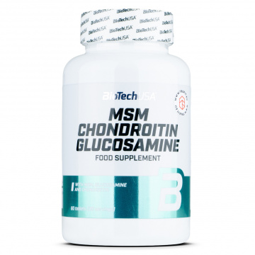 Biotech USA - MSM Chondroitin Glucosamine - 60 tablets