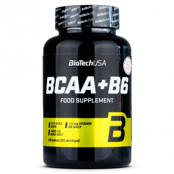 Biotech USA - BCAA + B6 - 100 tablets