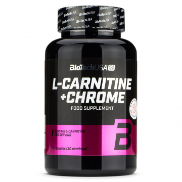 Biotech USA - L-Carnitine + Chrome - 60 caps