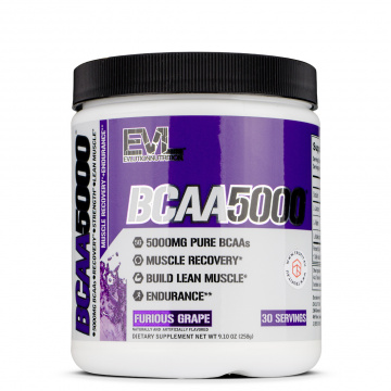 EVL Nutrition - BCAA 5000 Powder - 30 servings