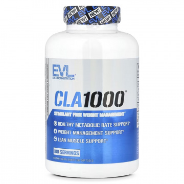 EVL Nutrition - CLA1000 Softgels - 180 softgels