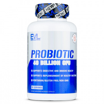 EVL Nutrition - Probiotic 40 Billion CFU - 60 capsules