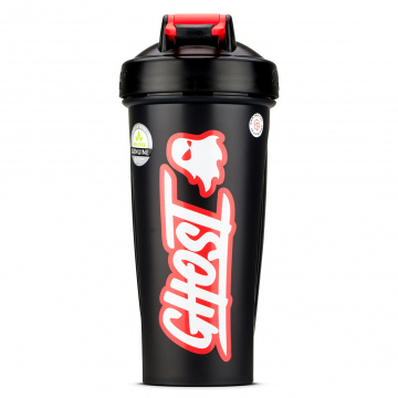 Ghost - Logo Shaker 800 ml - Black / Red