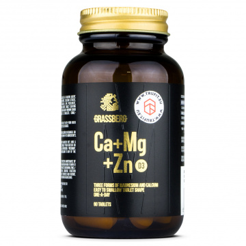 Grassberg - Ca+Mg+Zn - 60 tablets