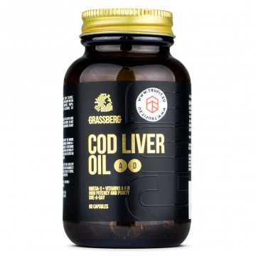 Grassberg - Cod Liver Oil - 60 capsules