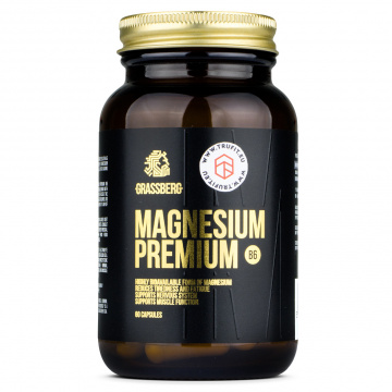 Grassberg - Magnesium Premium B6 - 60 caps