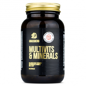 Grassberg - Multivits & Minerals - 60 caps