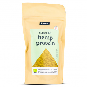 iConfit - Superfoods Organic Hemp Protein - 200 g