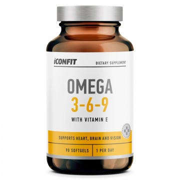 iConfit - Omega 3-6-9 - 90 softgels