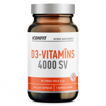 iConfit - Vitamin D3 4000 IU - 90 caps