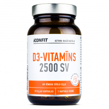 iConfit - Vitamin D3 2500 IU - 90 softgels