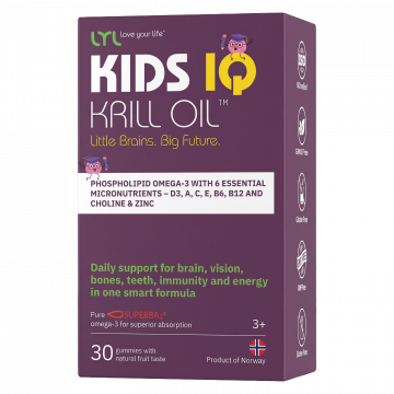 LYL - KIDS IQ Krill Oil - 30 gummies