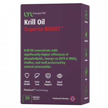 LYL - Krill Oil Superba BOOST - 30 caps