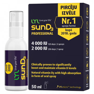 LYL - sunD3 4000 IU - 50 ml