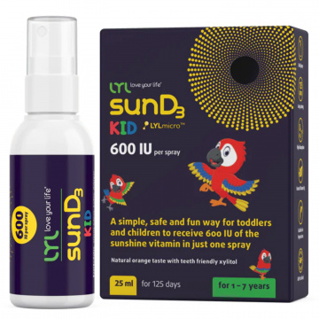 LYL - sunD3 Kid 600 IU - 25 ml