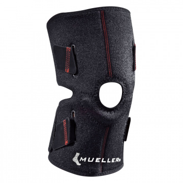 Mueller - 4-Way Adjustable Knee Support - Black