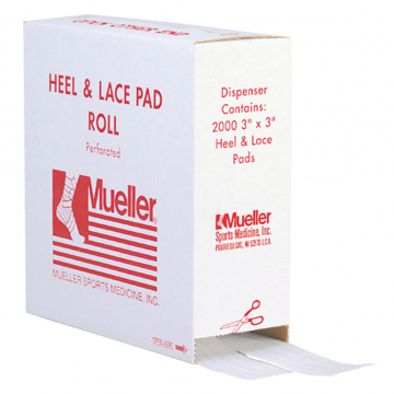 Mueller - Heel & Lace Pads - 2 Rolls