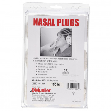 Mueller - Nasal Plugs - 300 gb