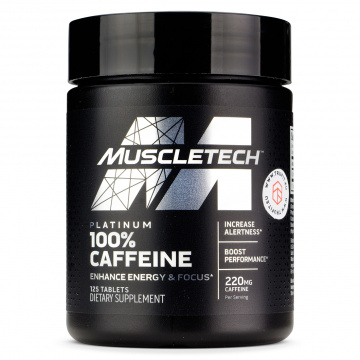 Muscletech - Platinum 100% Caffeine - 125 tab