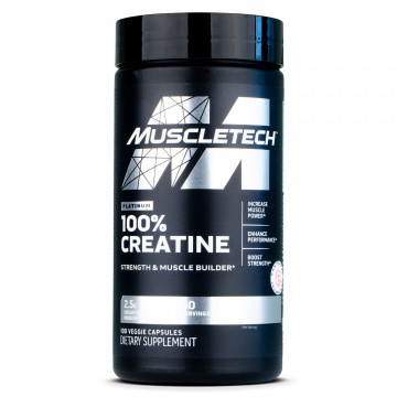 Muscletech - Platinum 100% Creatine Monohydrate - 100 caps