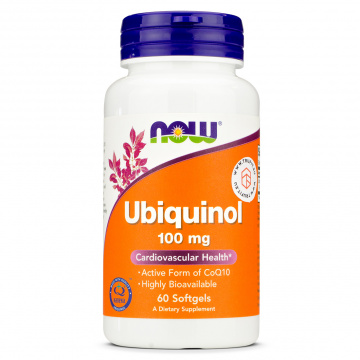 Now Foods - Ubiquinol 100 mg - 60 softgels