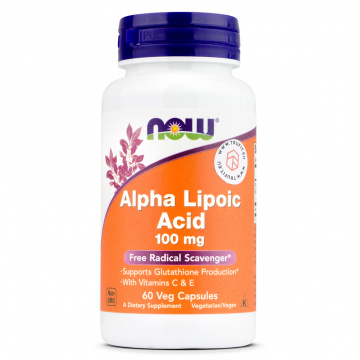 Now Foods - Alpha Lipoic Acid 100 mg - 60 caps