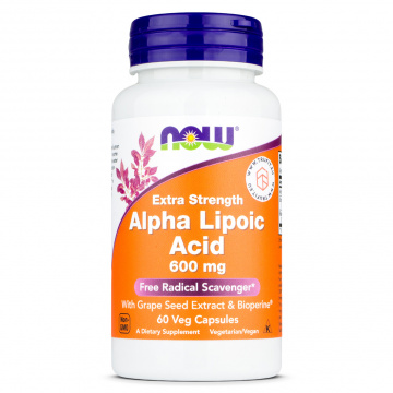 Now Foods - Alpha Lipoic Acid 600mg - 60 caps