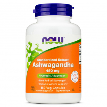 Now Foods - Ashwagandha 450 mg - 180 caps