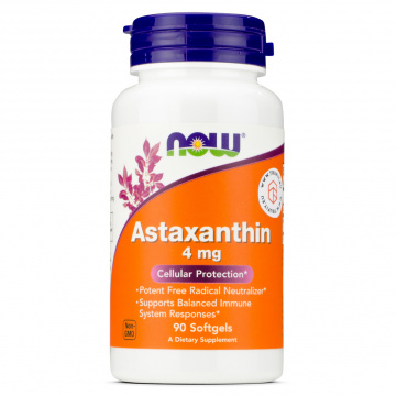 Now Foods - Astaxanthin 4mg - 90 softgels
