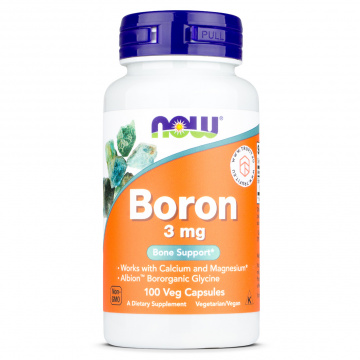 Now Foods - Boron 3 mg - 100 caps