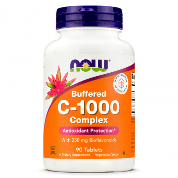 Now Foods - Buffered Vitamin C-1000 Complex - 90 tablets