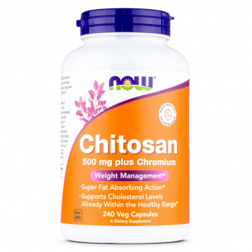 Now Foods - Chitosan Plus Chromium - 120 caps