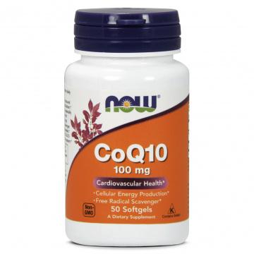 Now Foods - CoQ10 100mg - 30 caps