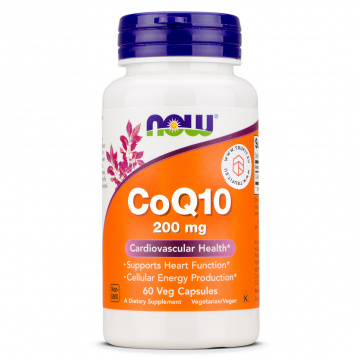 Now Foods - CoQ10 200mg - 60 caps