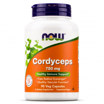 Now Foods - Cordyceps 750 mg - 90 caps