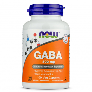Now Foods - Gaba 500 mg  - 100 caps