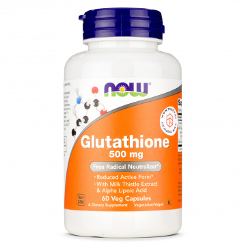 Now Foods - Glutathione 500 mg - 60 caps