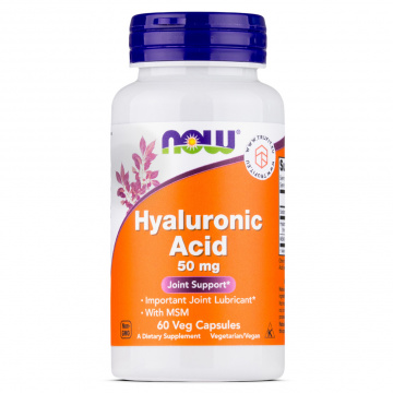 Now Foods - Hyaluronic Acid 50 mg - 60 caps