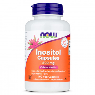 Now Foods - Inositol 500 mg - 100 capsules
