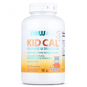 Now Foods - Kid Cal - 100 chewables